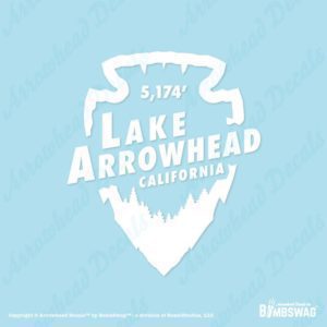 Lake Arrowhead California Design With Arrowhead And Trees