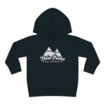 Twin Peaks Toddler Hoodie with our Snow Capped Peaks Design