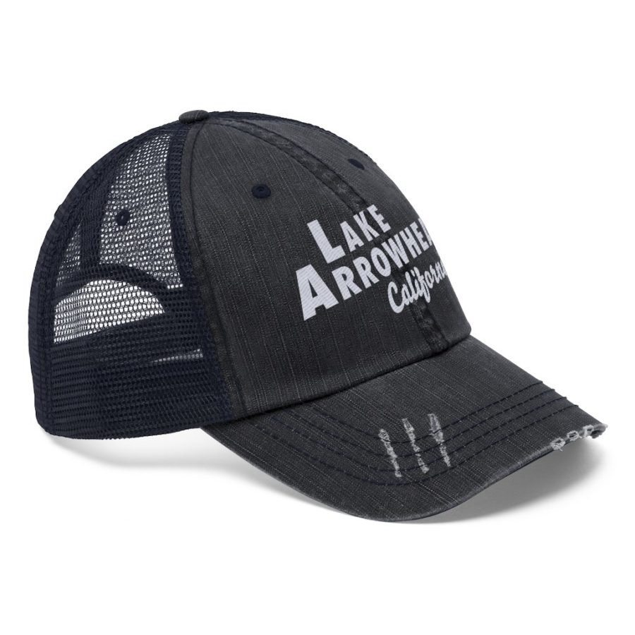 with Bold Beanies Trucker Hats and | Arrowhead Souvenirs our Bombswag™ Design Font | Lake Cap