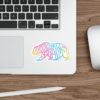 Photo of 72008 on the Running Springs Sticker Word Wrapped inside a Tie Dye California