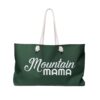 Photo of 44271 on the Mountain Mama Weekender Beach Bag - White on Green | Bags and