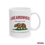 Lake Arrowhead Coffee Mug with our Exclusive California Bear Artwork