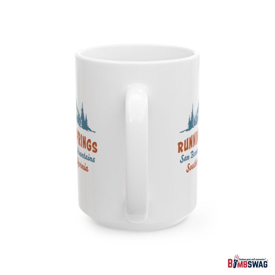 running springs coffee mug with our vintage mountain starlight design