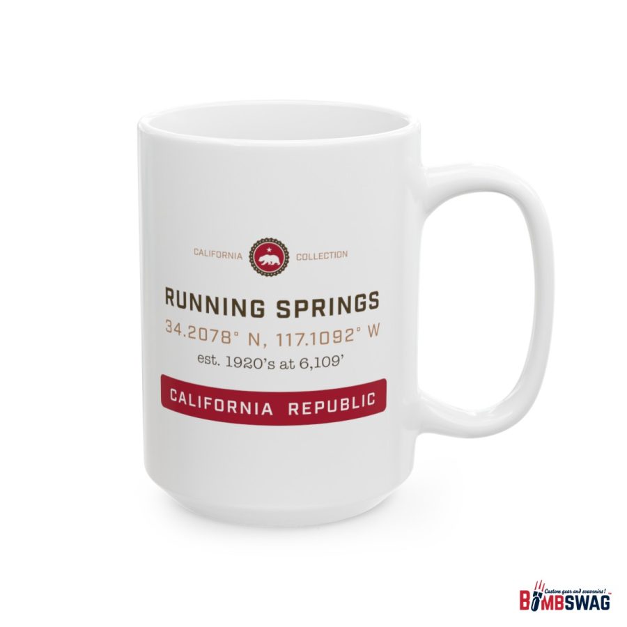 running springs coffee mug from our california collection