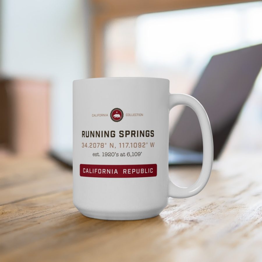 running springs coffee mug from our california collection