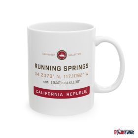 running springs coffee mug from our california collection