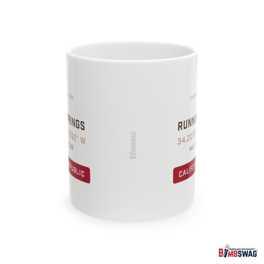 running springs coffee mug from our california collection