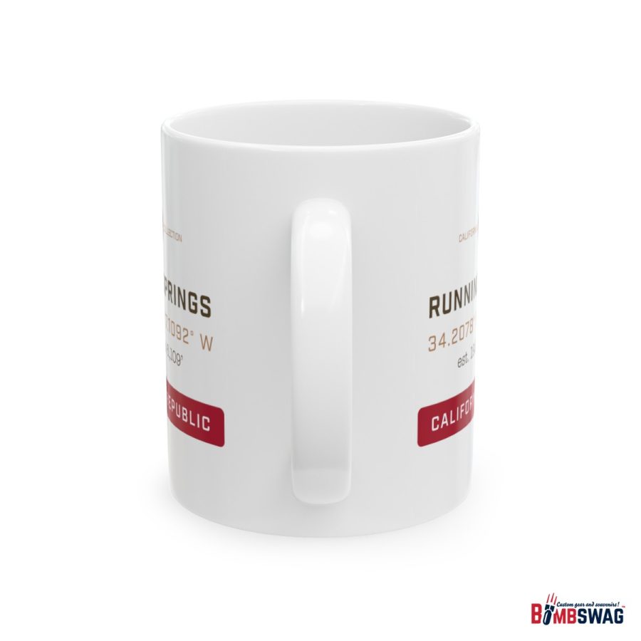 running springs coffee mug from our california collection