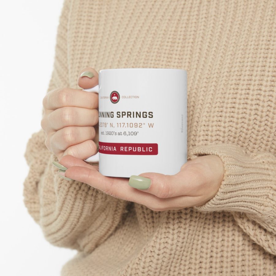 running springs coffee mug from our california collection