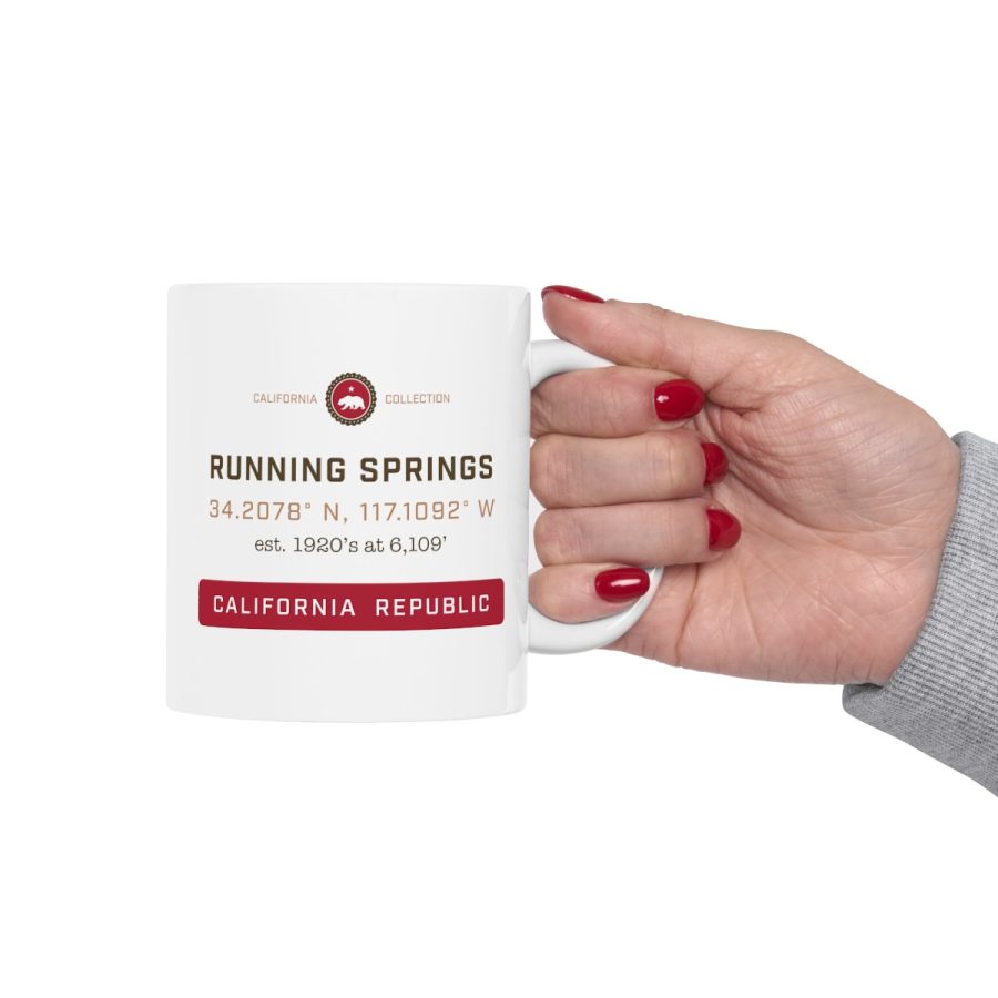 running springs coffee mug from our california collection