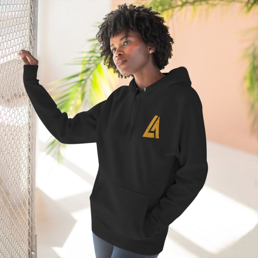 lake arrowhead premium modern la stamp hoodie with map coordinates