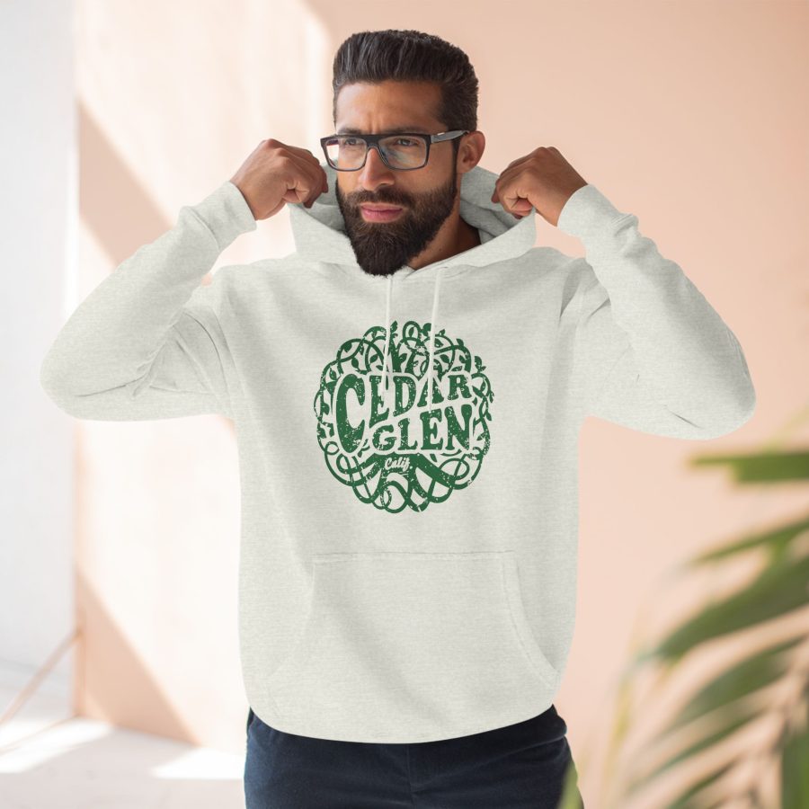 cedar glen celtic tree of life premium hoodie