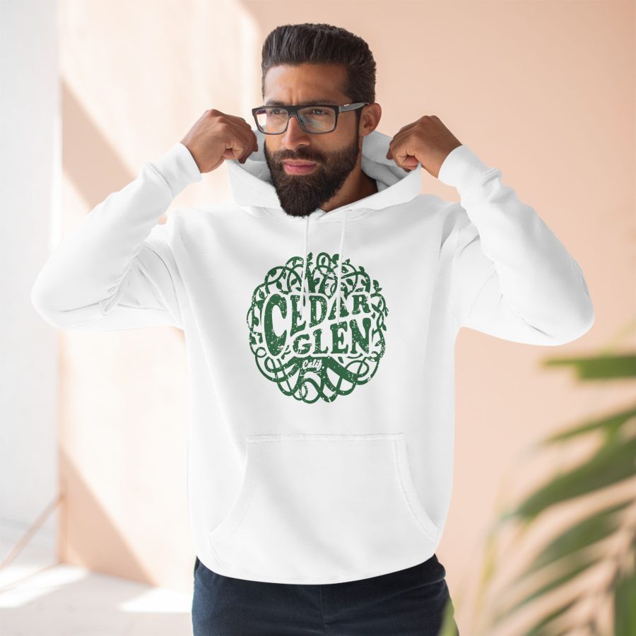 cedar glen celtic tree of life premium hoodie