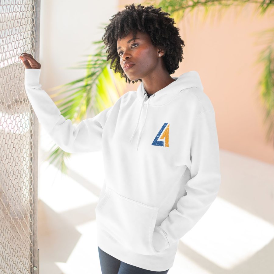 lake arrowhead premium modern la stamp hoodie with map coordinates