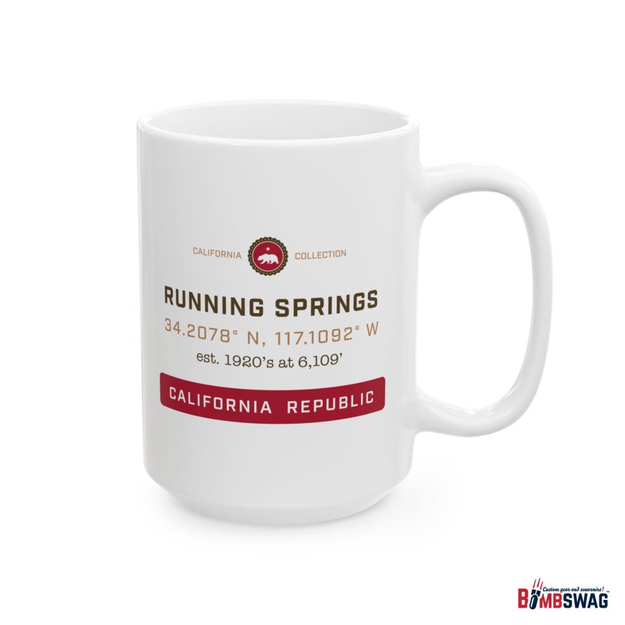 running springs coffee mug from our california collection