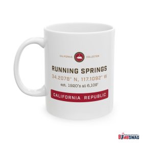 running springs coffee mug from our california collection