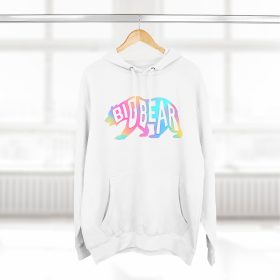 big bear california bear word wrap premium hoodie