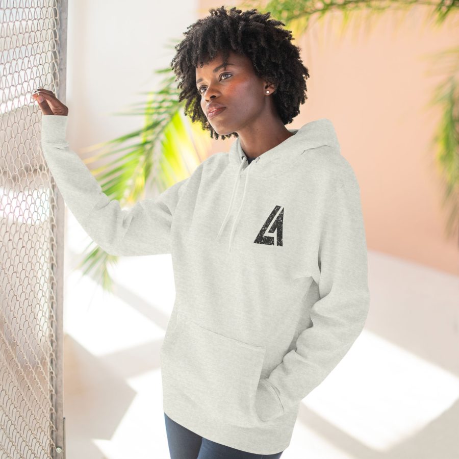 lake arrowhead premium modern la stamp hoodie with map coordinates