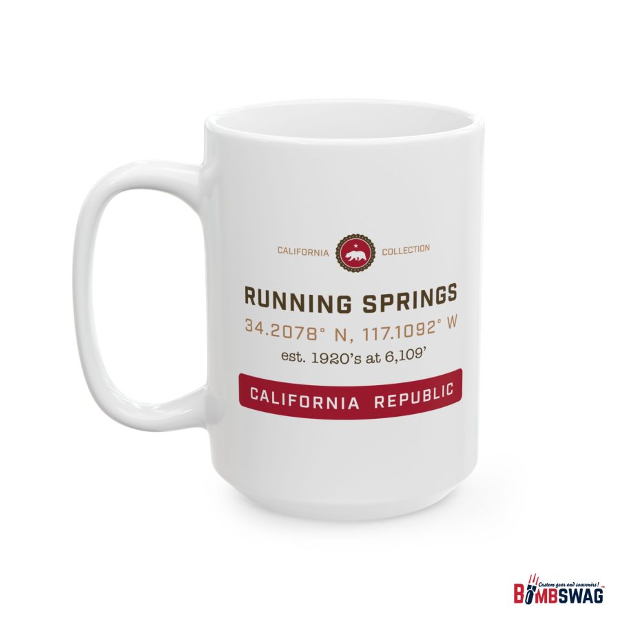 running springs coffee mug from our california collection