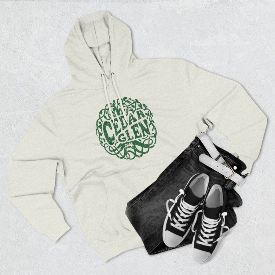 cedar glen celtic tree of life premium hoodie