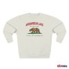 arrowbear lake premium california bear crewneck sweatshirt with est. date + elevation